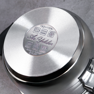 Aryıldız King Cam Kapak Tencere 16 cm - 4