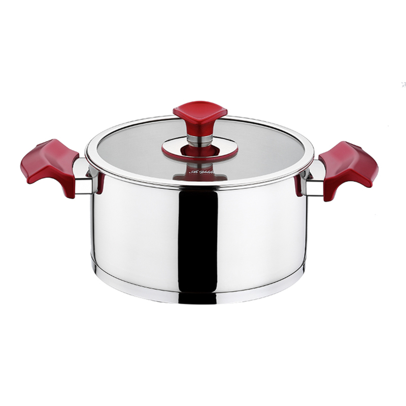 Aryıldız King Rose Cam Kısa Tencere 14 Cm - 1