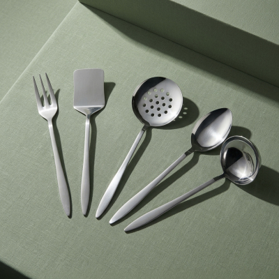 Aryıldız Krom Elegant 5 Parça Servis Seti - 1