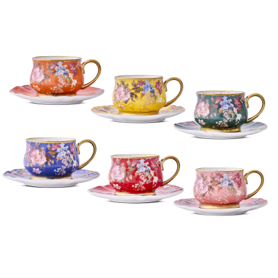 Aryıldız Lady 6 Kişilik 12 Parça Kahve Fincan Takımı - 5