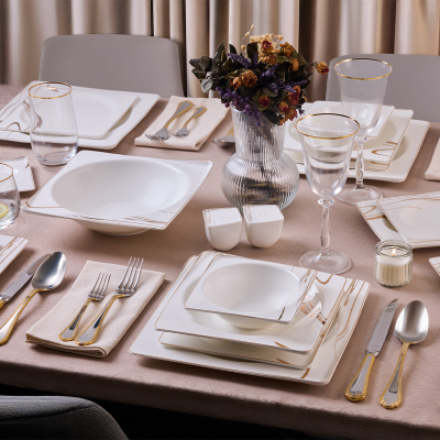 Aryıldız Liberty 56 Parça 12 Kişilik Yemek Takımı - ARYILDIZ