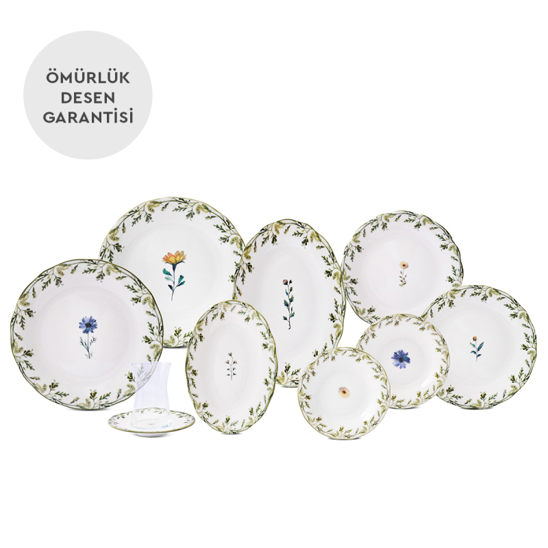 Aryıldız Lilla 32 Parça 6 Kişilik Kahvaltı Takımı - 4