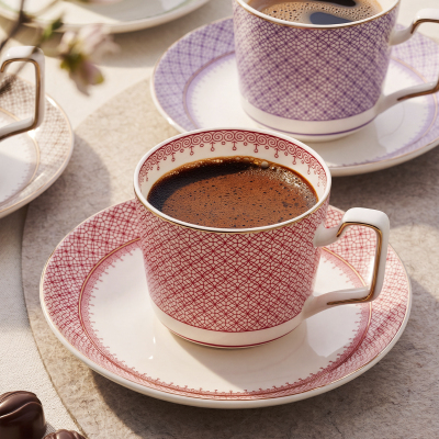 Aryıldız Lily 6 Kişilik 12 Parça Kahve Fincan Takımı - 3