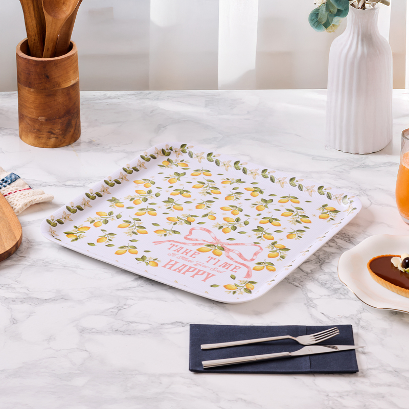 Aryıldız Limone Kare Tepsi 32x32 cm - 1