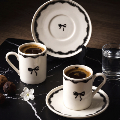 Aryıldız Lina 2 Kişilik 4 Parça Fincan Takımı 90 ml - ARYILDIZ