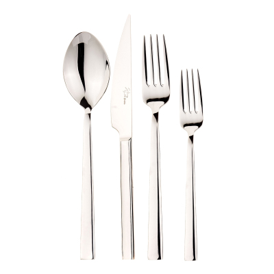 Aryıldız Loft 24 Parça 6 Kişilik Çatal Kaşık Bıçak Takımı Sade - ARYILDIZ