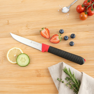 Aryıldız Lova Sebze Bıçak Kırmızı 11 cm - ARYILDIZ