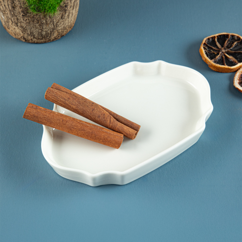 Aryıldız Lunar Kare Oval Servis Tabağı 15 cm - 1