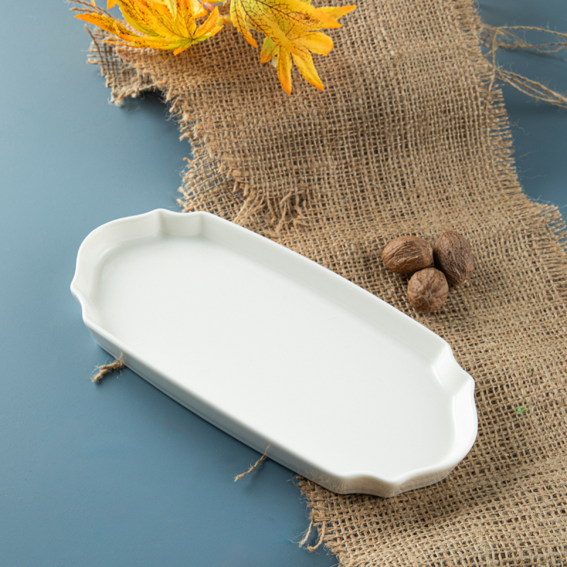 Aryıldız Lunar Kare Oval Zeytin Servis Tabağı 20 cm - 2