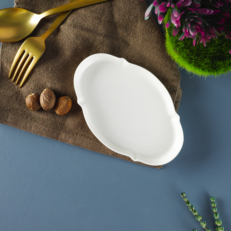 Aryıldız Lunar Oval Tabak 15 cm - 1