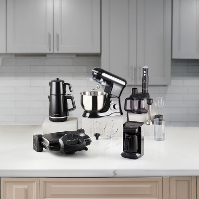 Aryıldız Maestro Elektrikli Çeyiz Seti Siyah - ARYILDIZ