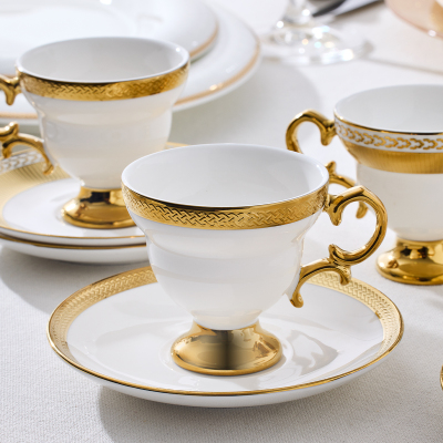 Aryıldız Majesty 12 Parça 6 Kişilik Kahve Fincan Takımı 90 ml - 3