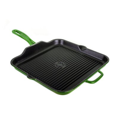 Aryıldız Majolik Döküm Demir Grill 30 Cm Yeşil - ARYILDIZ