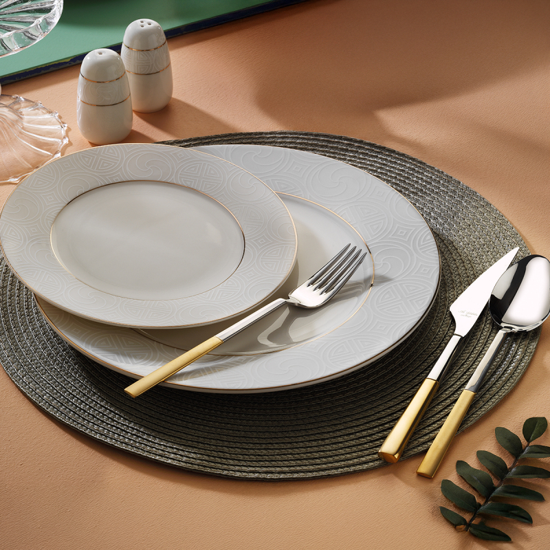 Aryıldız Mare 56 Parça 12 Kişilik Yemek Takımı - 1