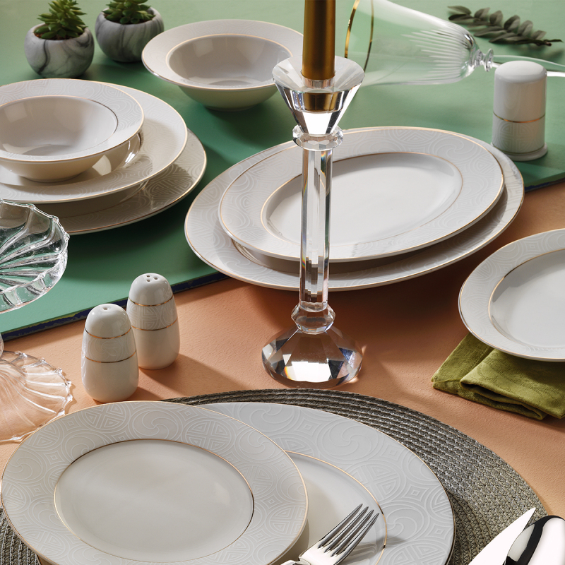 Aryıldız Mare 56 Parça 12 Kişilik Yemek Takımı - 2