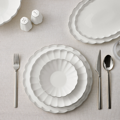 Aryıldız Margaret Platin 54 Parça 12 Kişilik Yemek Takımı - 3