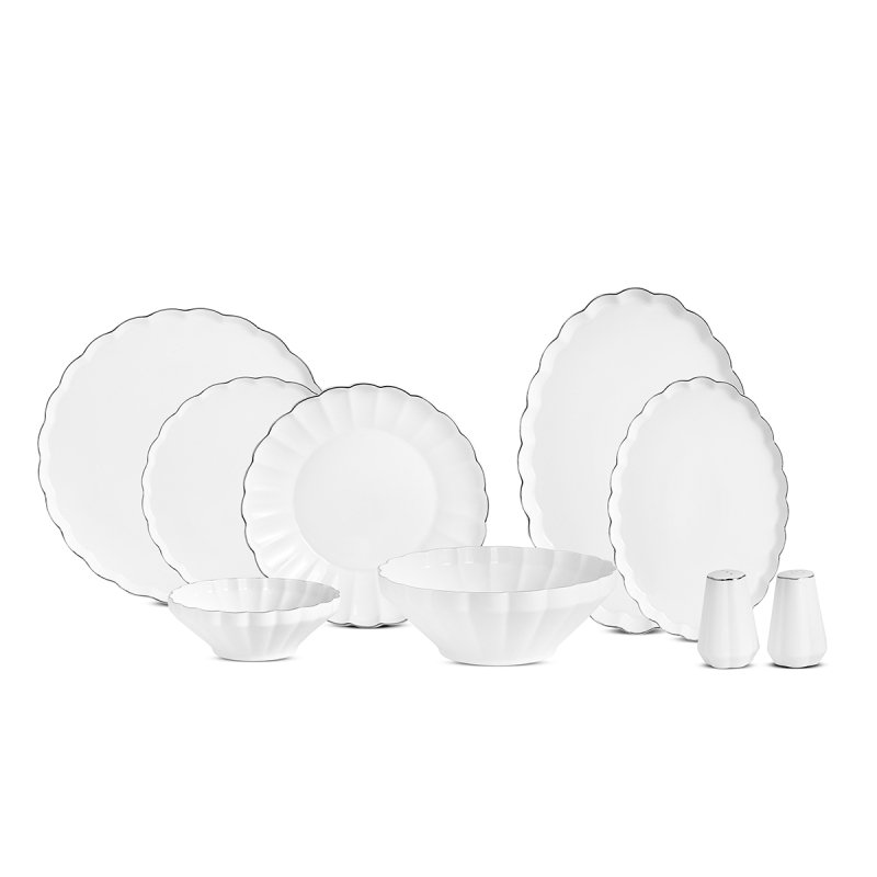 Aryıldız Margaret Platin 54 Parça 12 Kişilik Yemek Takımı - 7