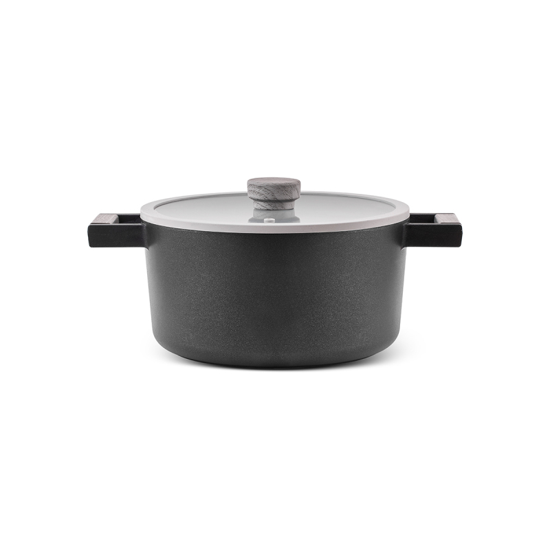 Aryıldız Matilda Alüminyum Döküm 9 Parça Tencere Seti Antrasit - 4