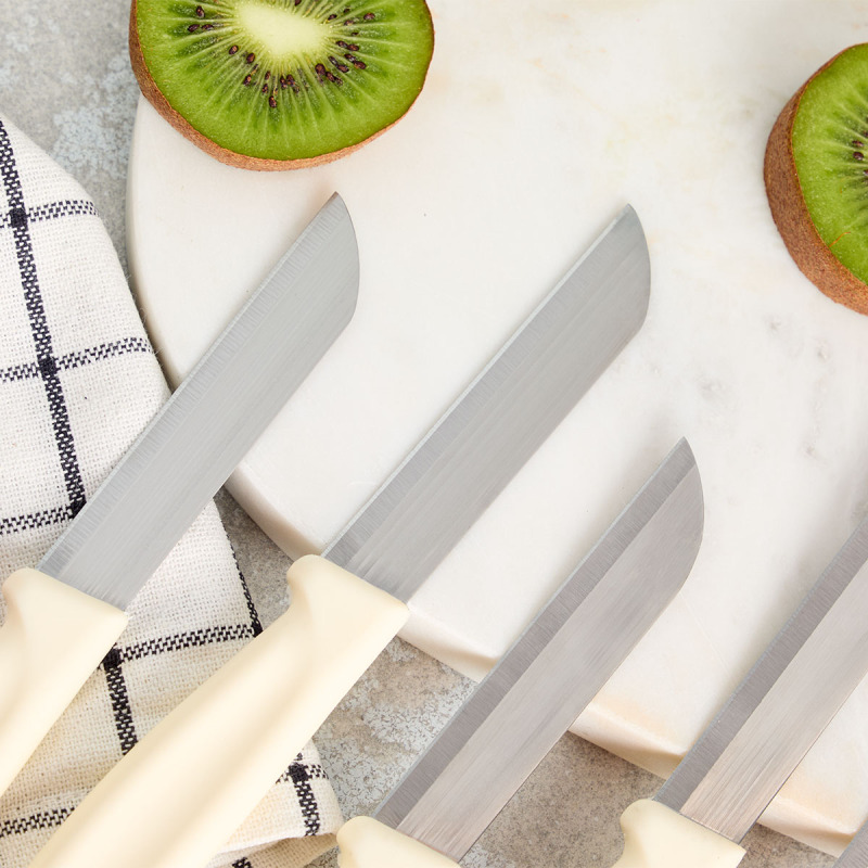 Aryıldız Mira 6 Parça Meyve Bıçak Seti Fil Dişi - 3