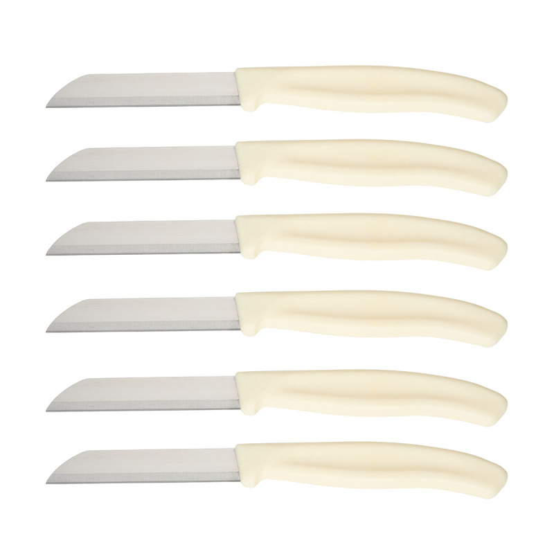 Aryıldız Mira 6 Parça Meyve Bıçak Seti Fil Dişi - 4