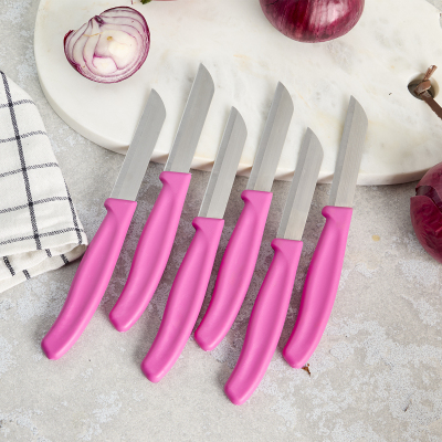 Aryıldız Mira 6 Parça Meyve Bıçak Seti Fuşya - ARYILDIZ