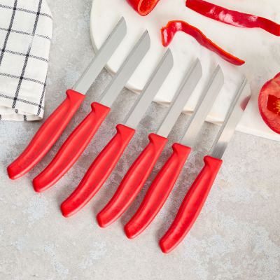 Aryıldız Mira 6 Parça Meyve Bıçak Seti Kırmızı - ARYILDIZ