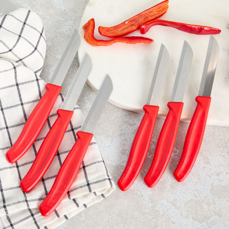 Aryıldız Mira 6 Parça Meyve Bıçak Seti Kırmızı - 2