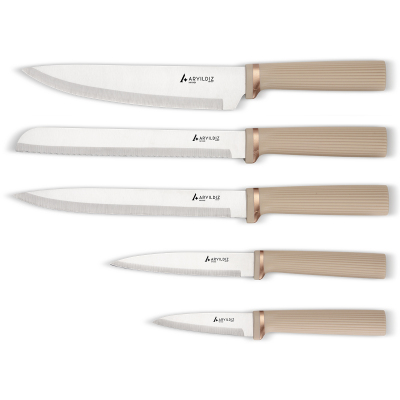 Aryıldız Miyabi 10 Parça Blok Bıçak ve Pano Seti - 4