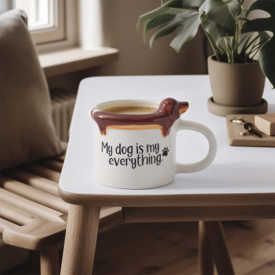 Aryıldız Mood Köpek Figürlü Kupa 315 ml - 1