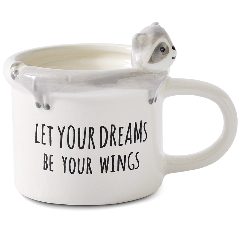 Aryıldız Mood Rakun Figürlü Kupa 315 ml - 2