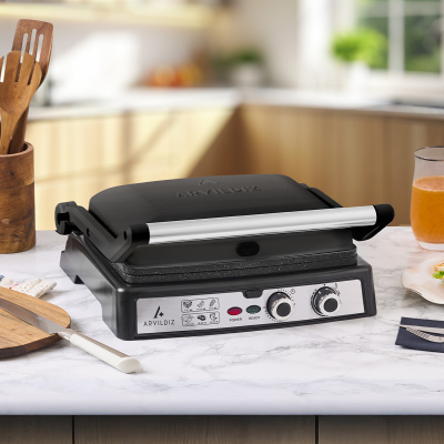 Aryıldız Multi Grill Tost Makinesi Siyah - ARYILDIZ