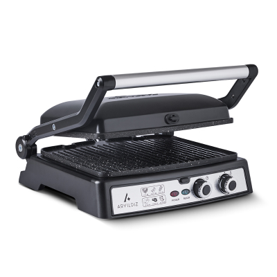 Aryıldız Multi Grill Tost Makinesi Siyah - 4