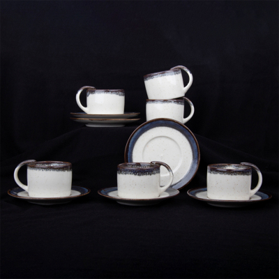 Aryıldız Napoli 12 Parça 6 Kişilik Kahve Fincan Takımı 80 ml - ARYILDIZ