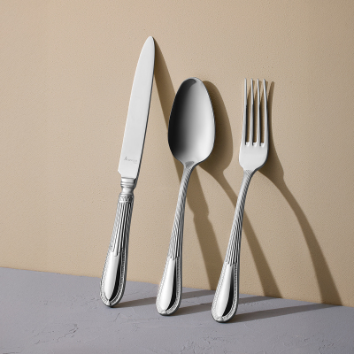 Aryıldız Nature 84 Parça 12 Kişilik Çatal Kaşık Bıçak Takımı - ARYILDIZ