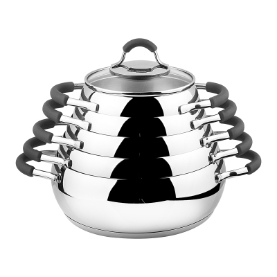 Aryıldız Olimpos Plus Tencere Seti Siyah - ARYILDIZ