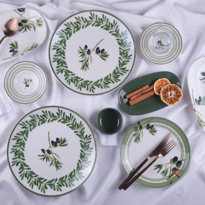 Aryıldız Olive 32 Parça 6 Kişilik Kahvaltı Takımı - ARYILDIZ