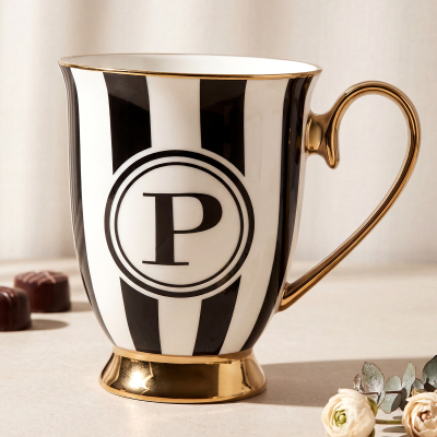 Aryıldız P Harfli Kupa 325 ml - 1