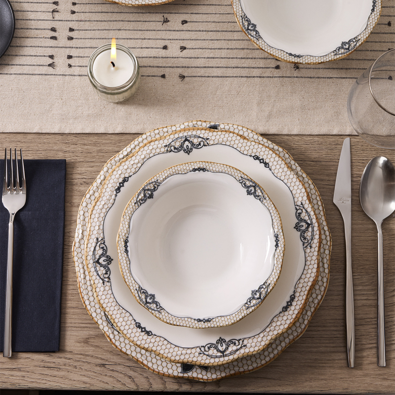 Aryıldız Parisa 24 Parça 6 Kişilik Yemek Takımı - 2