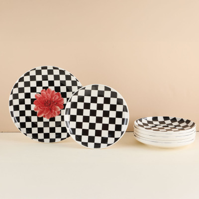 Aryıldız Plaid Rose 7 Parça Pasta Seti - 3