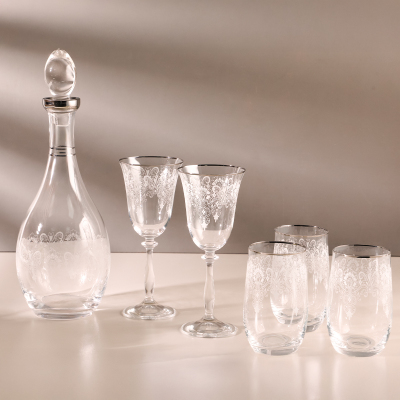 Aryıldız Platin Su Seti 25 Parça - ARYILDIZ