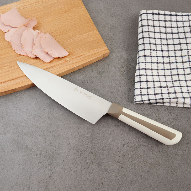 Aryıldız Plurex Big Şef Bıçağı 19 cm Koyu Bej - 2