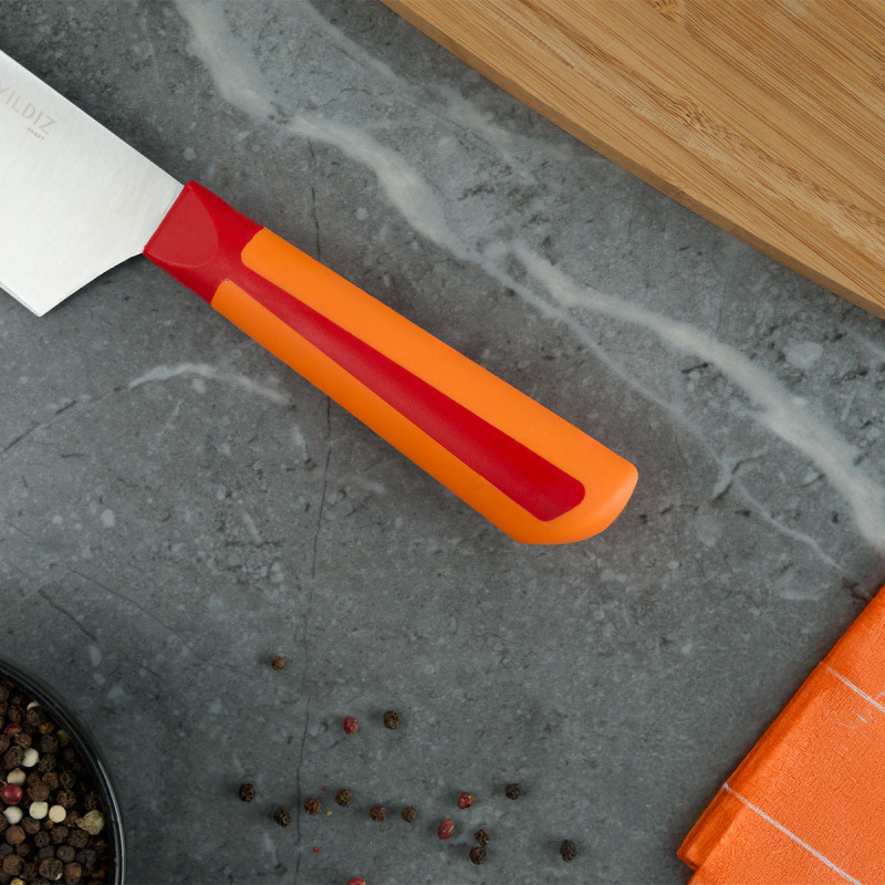 Aryıldız Plurex Big Şef Bıçağı 21 cm Kırmızı - 2