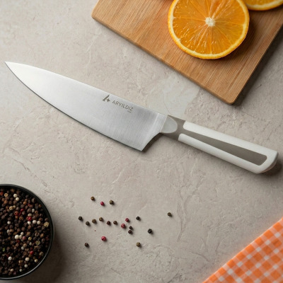 Aryıldız Plurex Big Şef Bıçağı 21 cm Koyu Bej - ARYILDIZ