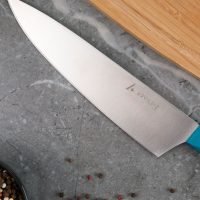 Aryıldız Plurex Big Şef Bıçağı 21 cm Mavi - 3