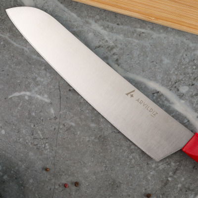 Aryıldız Plurex Santoku Bıçağı 21 cm Kırmızı - 2