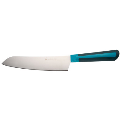 Aryıldız Plurex Santoku Bıçağı 21 cm Mavi - 4