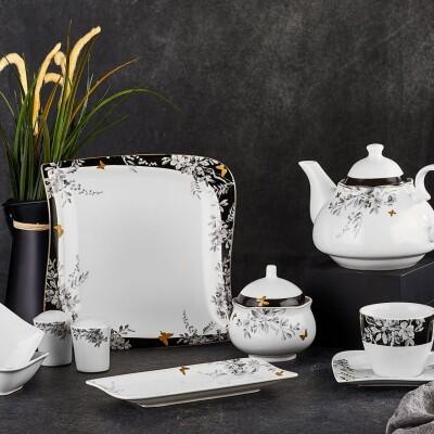 Aryıldız Porselen 30 Parça Kahvaltı Takımı 51040 - ARYILDIZ