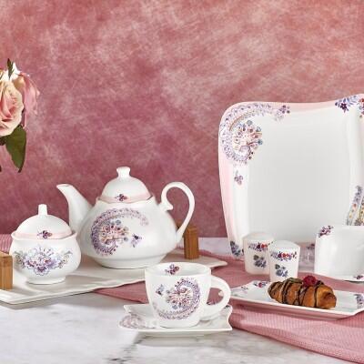 Aryıldız Porselen 30 Parça Kahvaltı Takımı 51045 - ARYILDIZ