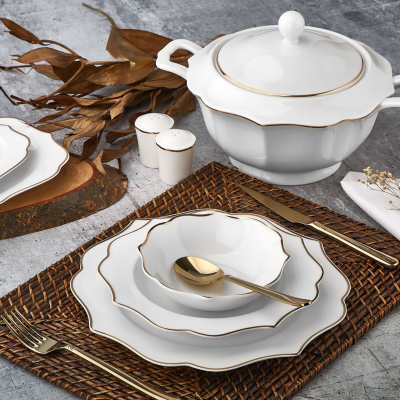 Aryıldız Porselen 60 Parça Yemek Takımı - ARYILDIZ