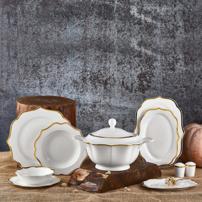 Aryıldız Porselen 60 Parça Yemek Takımı 40015 - ARYILDIZ